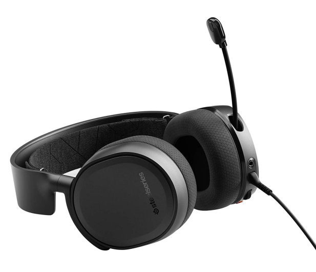 SteelSeries Arctis 3 Czarne - 338179 - zdjęcie 3